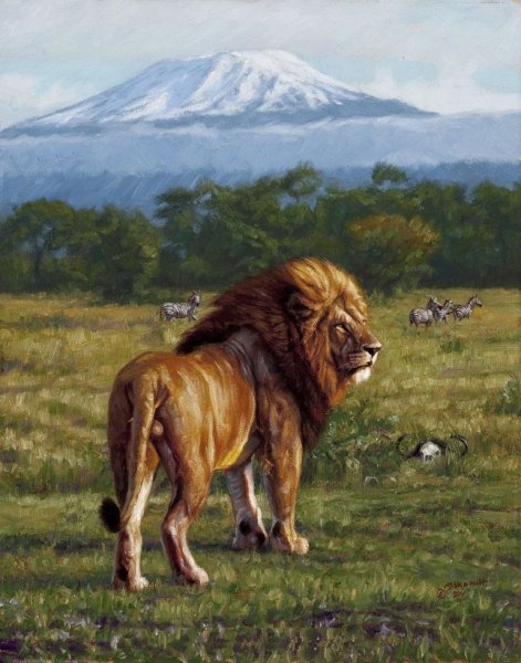 Картины Масаи