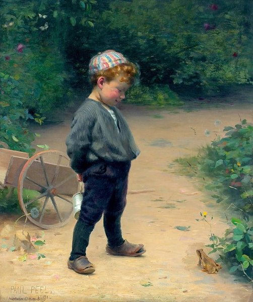 Лемох Кирилл (Карл) Викентьевич (Россия, 1841-1910) «сирота» (2)