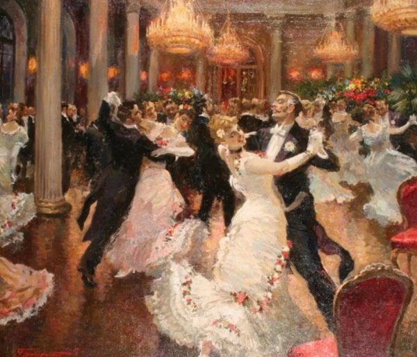 Владимир Первунинский балы картины