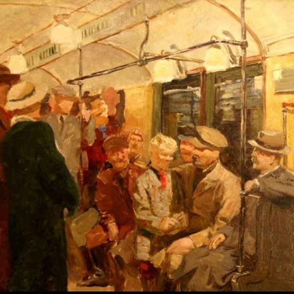 В метро Жилинский картина