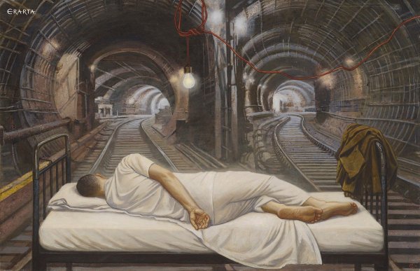 Айзейман Алексей картины метро