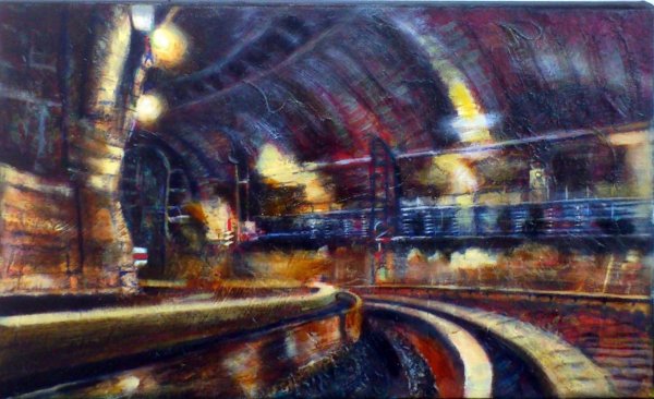 Метро в Советской живописи