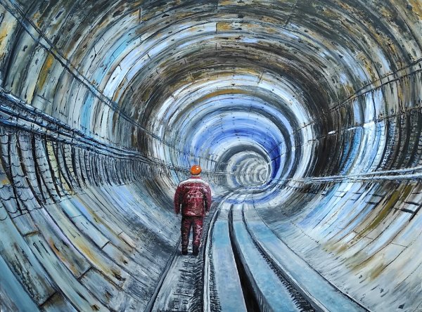 Картина автобус