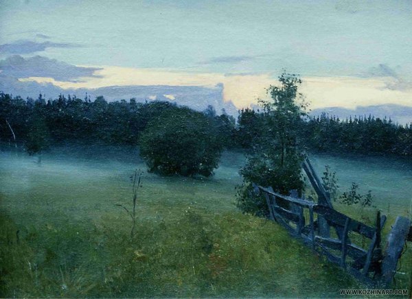 Левитан художник картины Околица