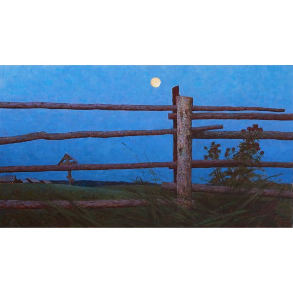 Сумерки живопись