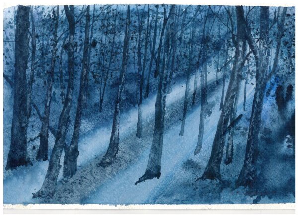 Сумерки картина