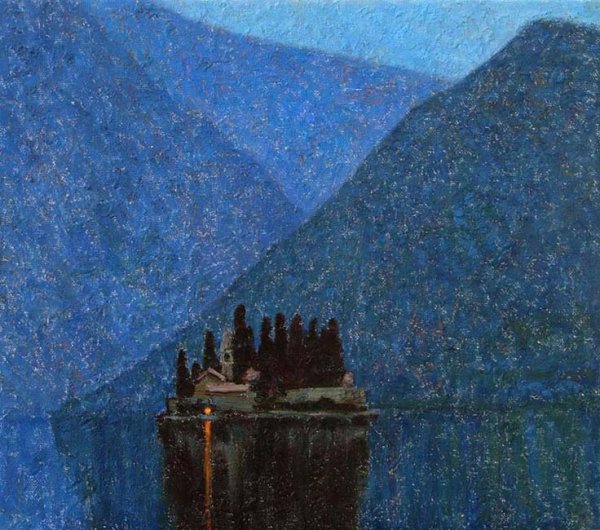 Левитан Сумерки замок