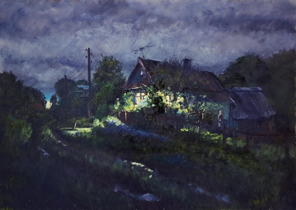 И. Левитан Лунная ночь на реке