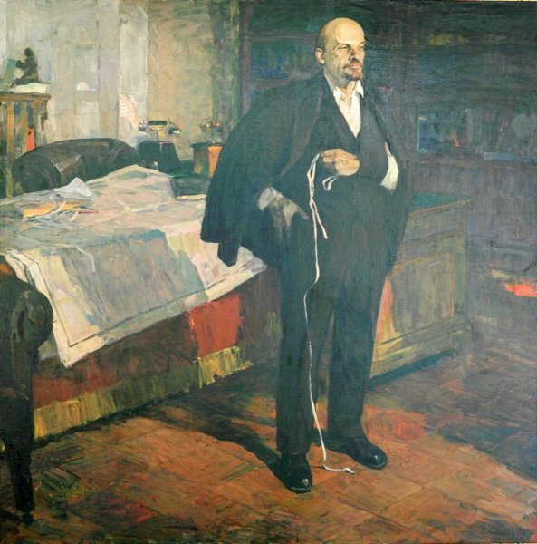 Художник Грабарь портрет Ленина