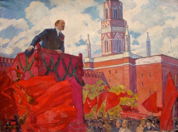 Соцреализм Ленин