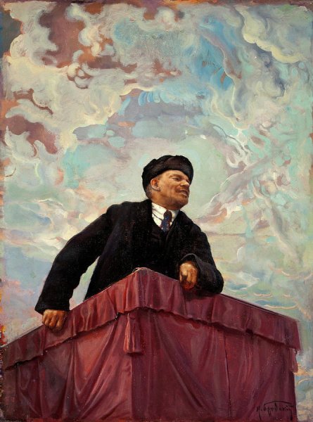 Исаак Бродский портрет Ленина