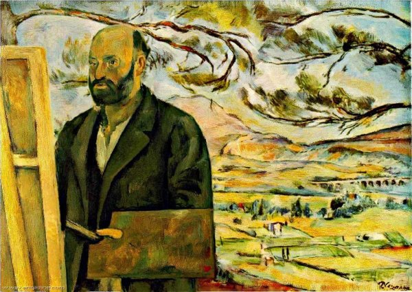 Поль Сезанн портрет