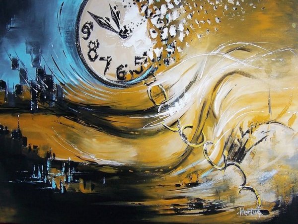 Абстрактные часы