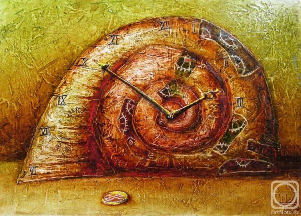 Часы картины художников