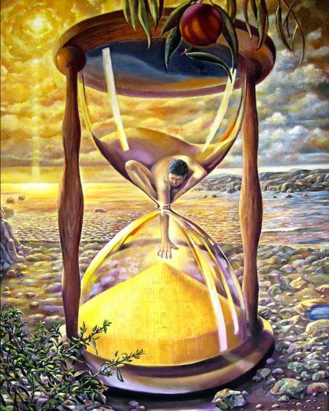 Сальвадор дали время утекает