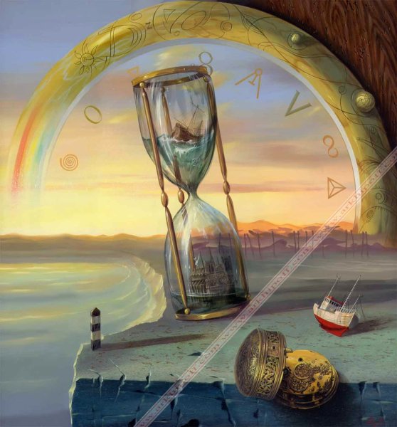 Картина спираль времени