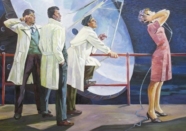 Александр Дейнека Покорители космоса 1961