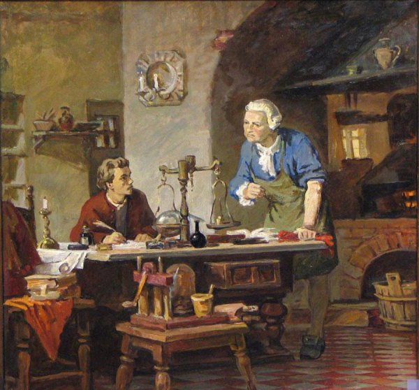 Ученые в живописи