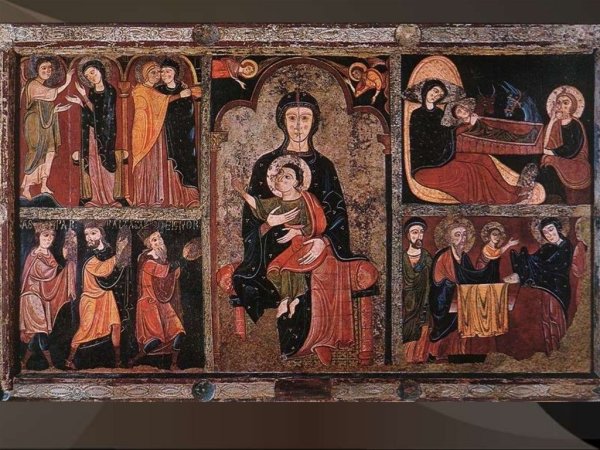 Фреска в церкви Сан Клементе