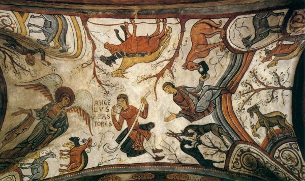 Варварская живопись средневековья