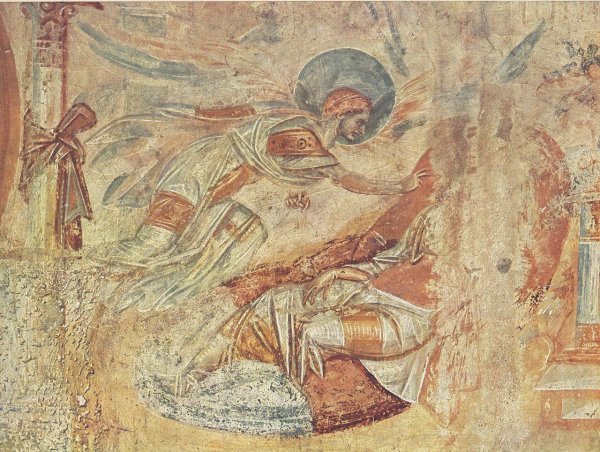 Средневековая живопись фрески