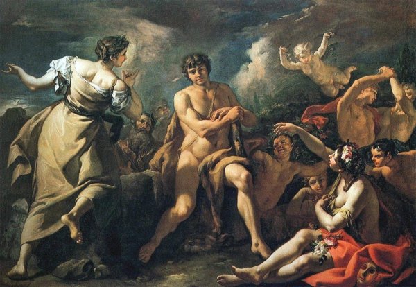 Антонио дель Поллайоло Геракл и гидра