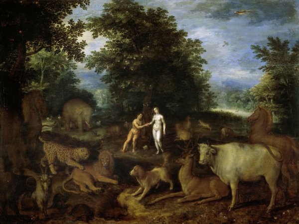 Ян брейгель младший картина рай