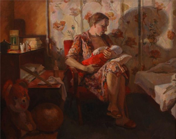 Витман Ирина Ивановна (1916-2012) «материнство»