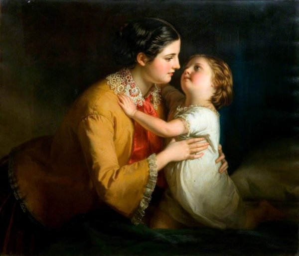 Мэри Кассат,1844-1926. Мать