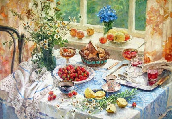 Елена Петрова художник натюрморты