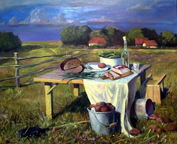 Деревенский завтрак