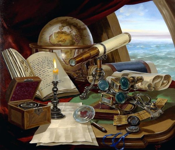 Филипп де ла Гир «натюрморт. Астрономические приборы»