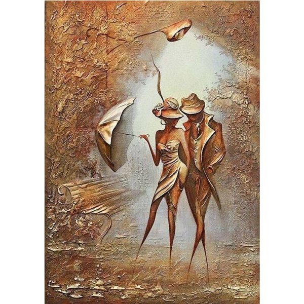 Картины в золотых тонах