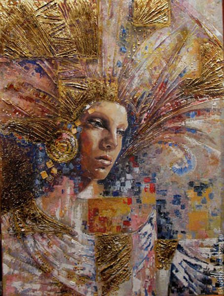 Живопись на золотом фоне