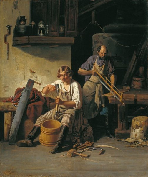 Художник лавр Плахов кузница