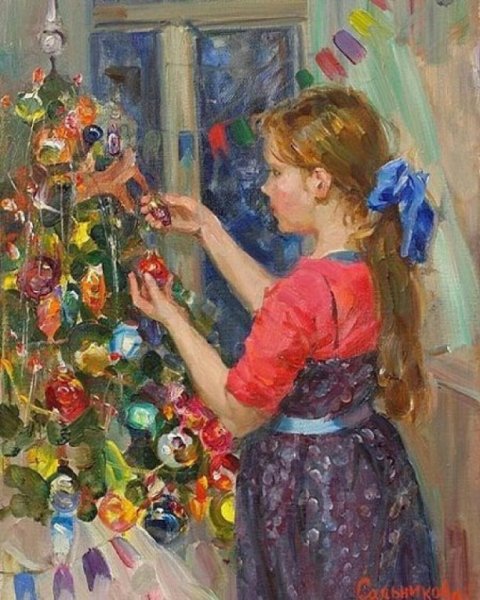 Художница Сара Вебер