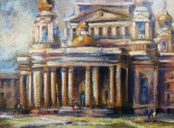 Архитектура пастелью