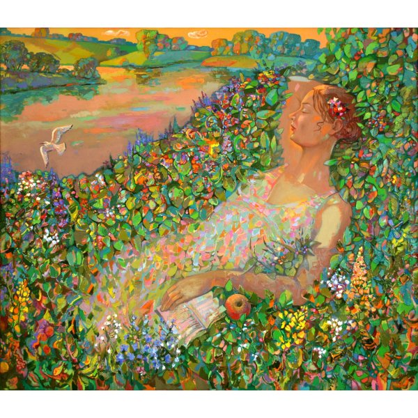 Владимир Конев художник картина лето