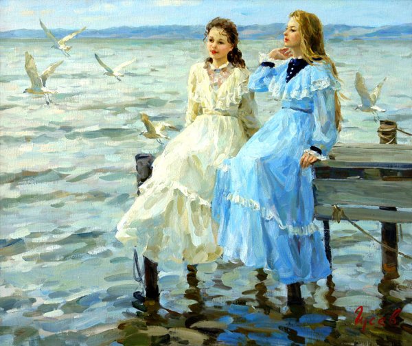 Импрессионист Гусев картины