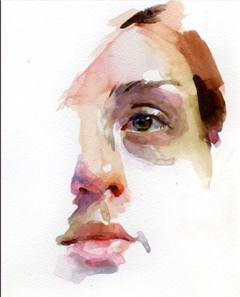 Стэн Миллер акварель