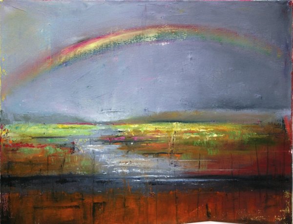 "Пейзаж с радугой" Роберт Данкансон