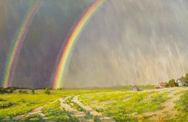 Юшкевич художник картины Радуга