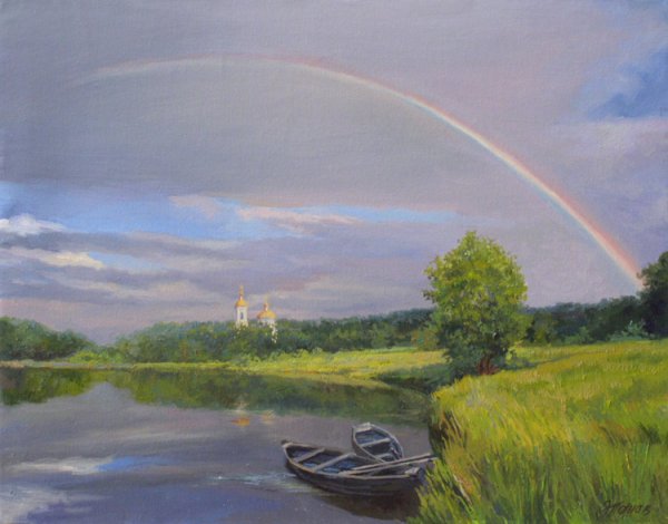Шишкин Радуга картина