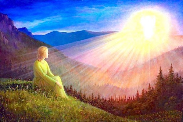 Нестеров Михаил Васильевич. Благовещение. Архангел Гавриил