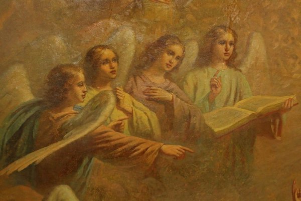 Эжен Делакруа Ладья Данте, 1822 г.