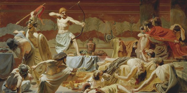 Одиссей и женихи Пенелопы