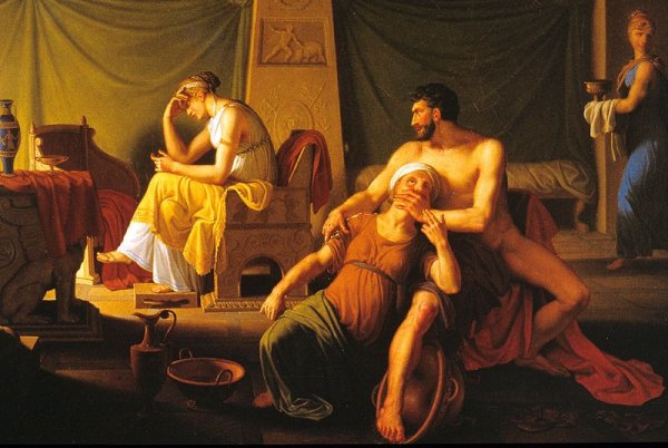 Одиссей и женихи Пенелопы