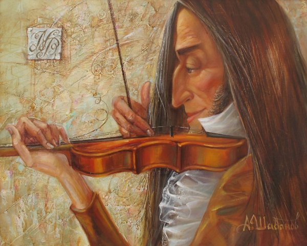 Никколо Паганини арт