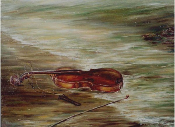 Скрипач картины художников