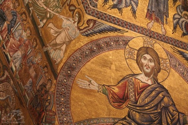 Мозаика церкви Сан Витале в Равенне, Италия